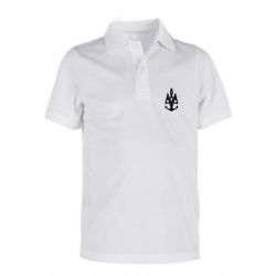 Детская футболка поло Якорь Герб - FATLINE Детская футболка поло Якорь Герб