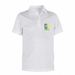 Детская футболка поло Зеленский - Ukrainian hope - FATLINE Детская футболка поло Зеленский - Ukrainian hope