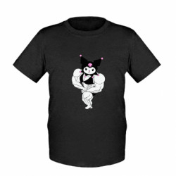 Детская футболка Powerfull Kuromi - FATLINE Детская футболка Powerfull Kuromi