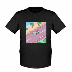 Детская футболка Pusheen is on vacation - FATLINE Детская футболка Pusheen is on vacation