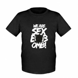 Детская футболка Скотт Пилигрим S*x Bob-оmb