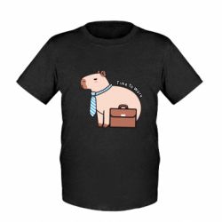 Детская футболка Time To Work - FATLINE Детская футболка Time To Work