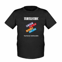 Дитяча футболка TurtleChic: Безстрашно модний - FATLINE Дитяча футболка TurtleChic: Безстрашно модний