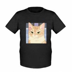Дитяча футболка Злющий котик - FATLINE Дитяча футболка Злющий котик