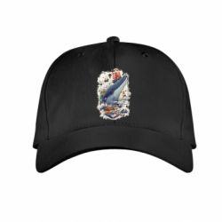 Детская кепка Бурный океан - FATLINE Детская кепка Бурный океан