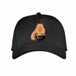 Дитяча кепка Капібара з локшиною - FATLINE Дитяча кепка Капібара з локшиною