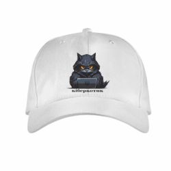 Детская кепка киберкотик хакер - FATLINE Детская кепка киберкотик хакер