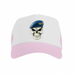 Детская кепка-тракер Череп. Воздушные силы Украины - FATLINE Детская кепка-тракер Череп. Воздушные силы Украины