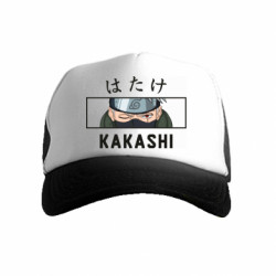Детская кепка-тракер Kakashi Hatake Naruto - FATLINE Детская кепка-тракер Kakashi Hatake Naruto