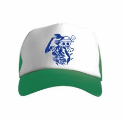 Дитяча кепка-тракер Манкі Д з черепом - FATLINE Дитяча кепка-тракер Манкі Д з черепом