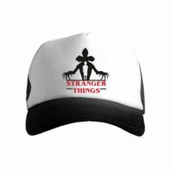 Детская кепка-тракер Stranger Things Demogorgon