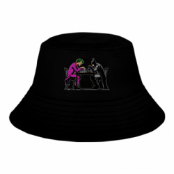 Детская панама Бэтмен и Джокер играют в шахматы - FATLINE Детская панама Бэтмен и Джокер играют в шахматы