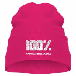 Детская шапка 100% Натуральный Интеллект - FATLINE Детская шапка 100% Натуральный Интеллект