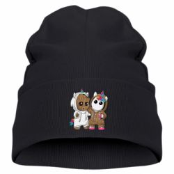 Дитяча шапка Baby Groot And Unicorn - FATLINE Дитяча шапка Baby Groot And Unicorn