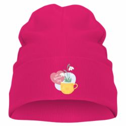 Дитяча шапка Букет пролісків - FATLINE Дитяча шапка Букет пролісків