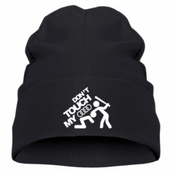 Дитяча шапка Don`t touch my AUDI - FATLINE Дитяча шапка Don`t touch my AUDI