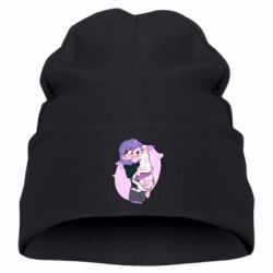 Детская шапка Эмити с котом - FATLINE Детская шапка Эмити с котом