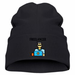 Детская шапка Freelancer text - FATLINE Детская шапка Freelancer text