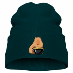 Дитяча шапка Капібара з локшиною - FATLINE Дитяча шапка Капібара з локшиною