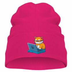 Детская шапка кот программист патриот - FATLINE Детская шапка кот программист патриот