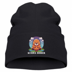 Детская шапка курва бобер(злой бобер) - FATLINE Детская шапка курва бобер(злой бобер)