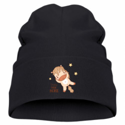 Дитяча шапка Милий мрійливий маленький поні - FATLINE Дитяча шапка Милий мрійливий маленький поні