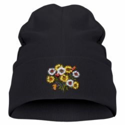 Дитяча шапка Імітація вишивки кульбаби - FATLINE Дитяча шапка Імітація вишивки кульбаби