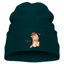 Дитяча шапка Розумний кінь студент з книгою - FATLINE Дитяча шапка Розумний кінь студент з книгою