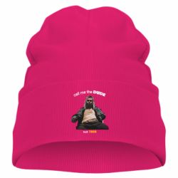 Детская шапка Сall me the DUDE not THOR - FATLINE Детская шапка Сall me the DUDE not THOR