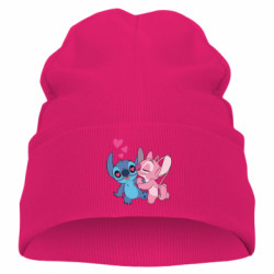 Детская шапка Стич и Энджел - FATLINE Детская шапка Стич и Энджел