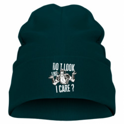 Детская шапка Do i look like a care? - FATLINE Детская шапка Do i look like a care?