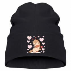 Дитяча шапка Закоханий кінь - FATLINE Дитяча шапка Закоханий кінь