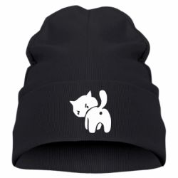 Детская шапка злой котэ - FATLINE Детская шапка злой котэ