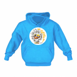 Детская худи Почему так путаются мысли - FATLINE Детская худи Почему так путаются мысли