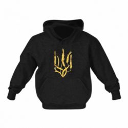 Детская худи Герб Украины колоски - FATLINE Детская худи Герб Украины колоски