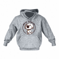 Детская худи пес которому похуй - FATLINE Детская худи пес которому похуй