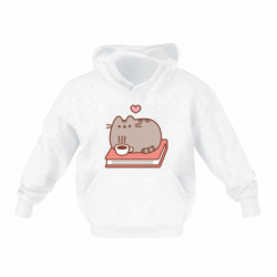 Детская худи Pusheen Lovely Morning - FATLINE Детская худи Pusheen Lovely Morning