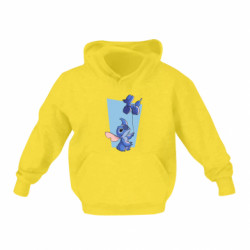 Детская худи Стич с шариком - FATLINE Детская худи Стич с шариком