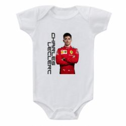 Детский бодик F1 Charles Leclerc - FATLINE Детский бодик F1 Charles Leclerc