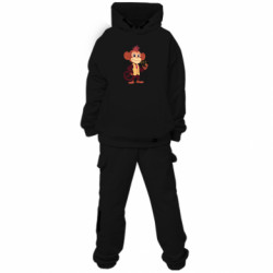 Детский костюм премиум FATLINE Забавная обезьяна, играющая в карты - FATLINE Детский костюм премиум FATLINE Забавная обезьяна, играющая в карты