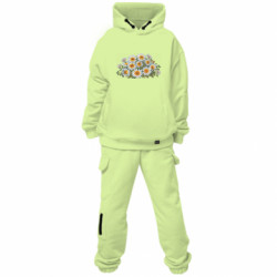 Детский костюм премиум FATLINE Букет белых ромашек вышивка - FATLINE Детский костюм премиум FATLINE Букет белых ромашек вышивка