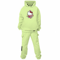 Детский костюм премиум FATLINE Christmas Kitty with candy - FATLINE Детский костюм премиум FATLINE Christmas Kitty with candy