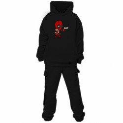 Дитячий костюм преміум FATLINE Дедпуз з пакетиком - FATLINE Дитячий костюм преміум FATLINE Дедпуз з пакетиком