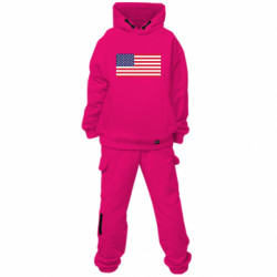 Дитячий костюм преміум FATLINE Прапор Сполучених Штатів Америки - FATLINE Дитячий костюм преміум FATLINE Прапор Сполучених Штатів Америки