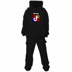 Дитячий костюм преміум FATLINE Tik Tok Colorful Logo - FATLINE Дитячий костюм преміум FATLINE Tik Tok Colorful Logo