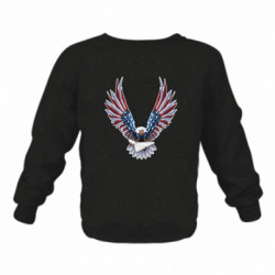 Дитячий світшот на флісі American Eagle air defense - FATLINE Дитячий світшот на флісі American Eagle air defense