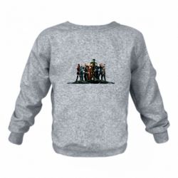 Детский свитшот на флисе Avengers on the rock - FATLINE Детский свитшот на флисе Avengers on the rock