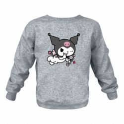 Дитячий світшот на флісі Куромі зі стрілою - FATLINE Дитячий світшот на флісі Куромі зі стрілою