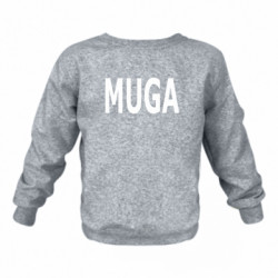 Детский свитшот на флисе MUGA - MAKE UKRAINE GREAT AGAIN - FATLINE Детский свитшот на флисе MUGA - MAKE UKRAINE GREAT AGAIN