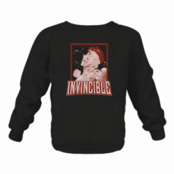 Детский свитшот на флисе Постер Неуязвимого